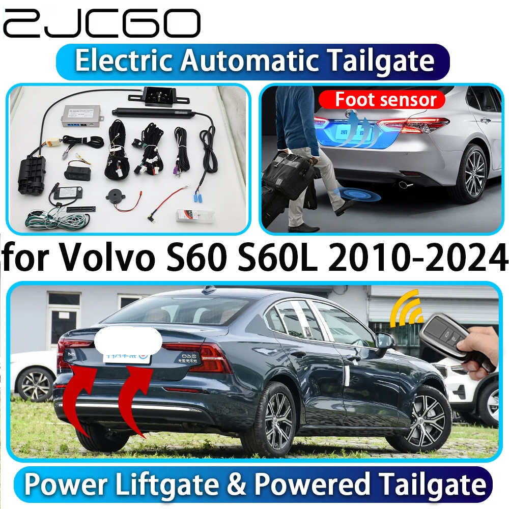 

ZJCGO for Volvo S60 S60L 2010-2024 OEM Automatic Power Liftgate Powered Tailgate Intelligent System Car Trunk Lift Control Kit