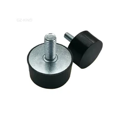1 pcs M3 M4 M5 M6M8 Rubber Branch Dia 8/10/15/20/25/30mm Metal Anti-Vibration Coil Insulator Type VE
