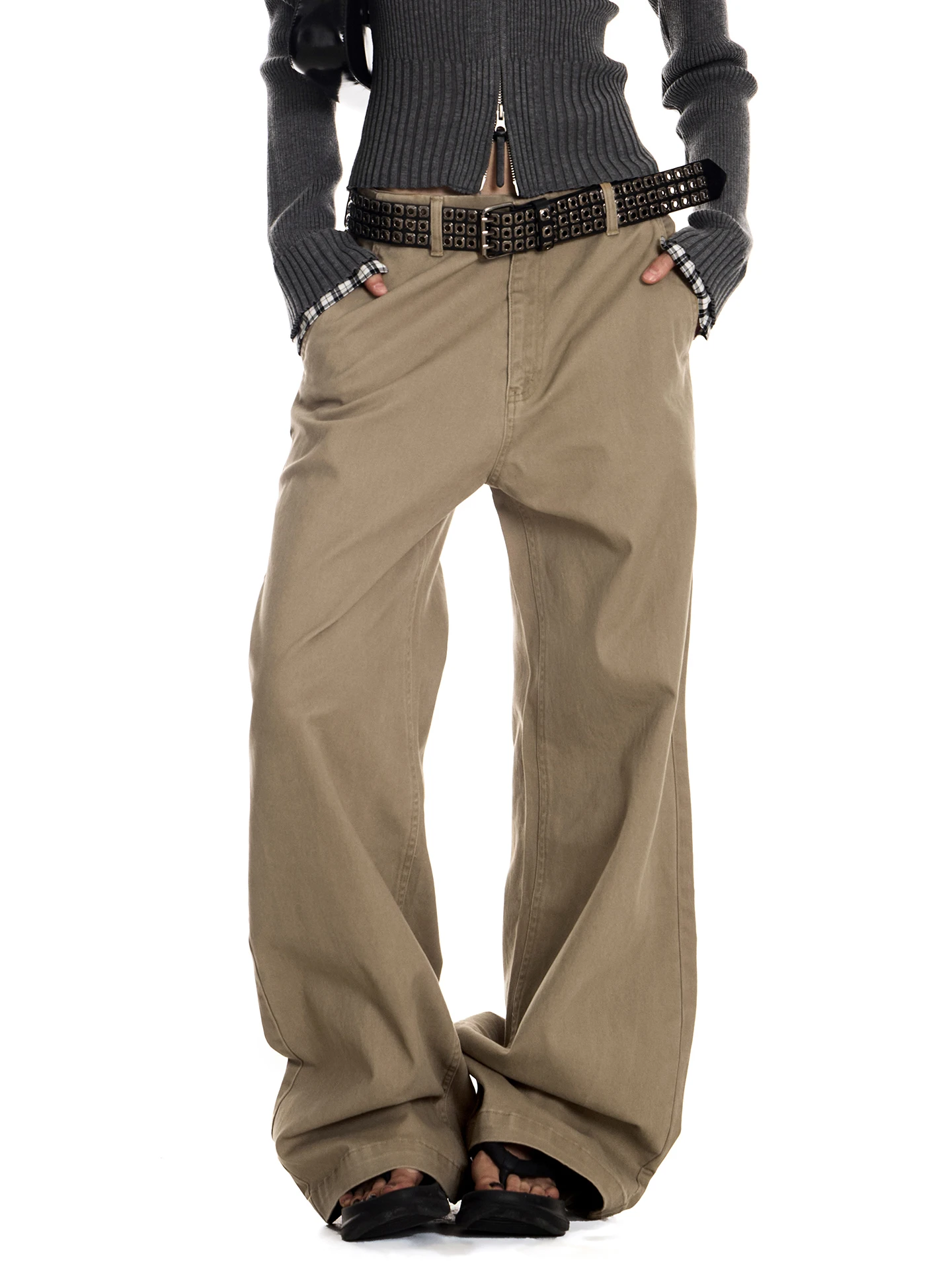 

Винтажные американские прямые брюки-джинсы 023start для мужчин и женщин, широкие, свободные, комфортные, с эффектом драпировки