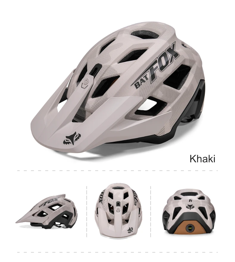BATFOX Fahrradhelm Bestseller mit Belüftungssystem und Poröser Anpassungsfunktion für Rennrad und MTB, Sicherheitshelm für Radfahrer – Detail 26