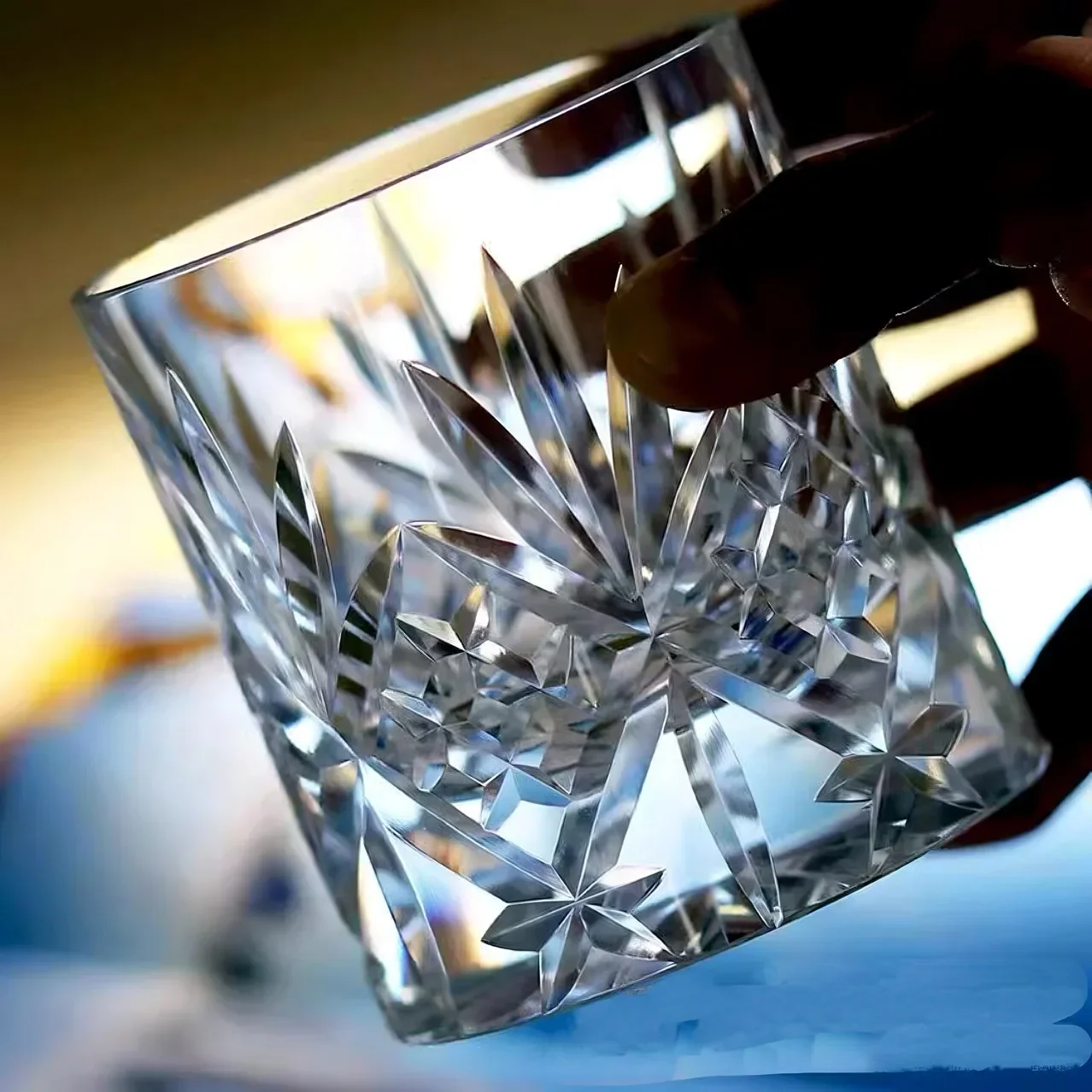 

Light luxury whiskey wine glass crystal cup glass high-end wine set foreign wine cup beer cup