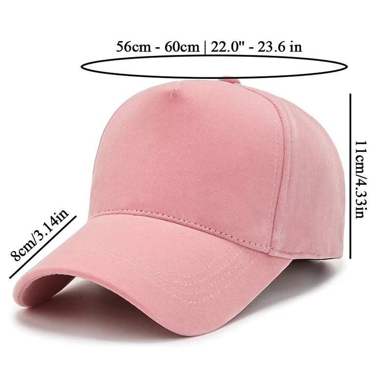 Gold Velvet Korean Women Hat Autumn Winter Outdoor Couple Caps Solid Color Sun Visor Hats Men\'s Baseball Cap Golf hat