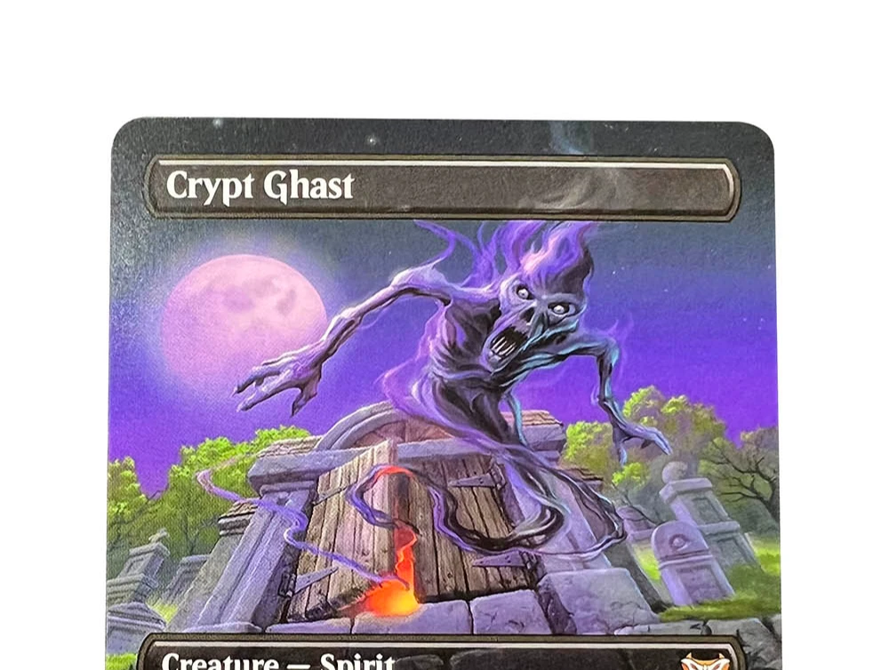 Crypt Ghast TCG Magical Proxy Cards Game Black Top Quality Proxy  Gathering Board Playing Game Trading Cards proxy