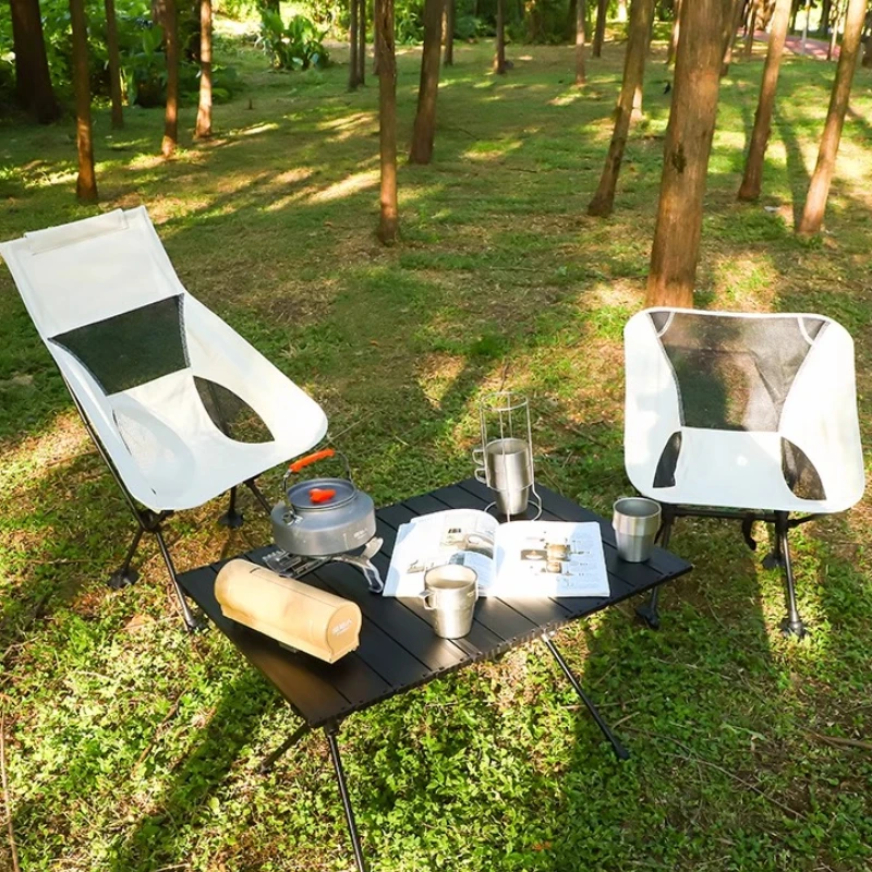 

Folding Camping Chairs Travel Lightweight Beach Accessories Accordion Chair Resin Outdoor Silla Plegable Mecedora Furniture