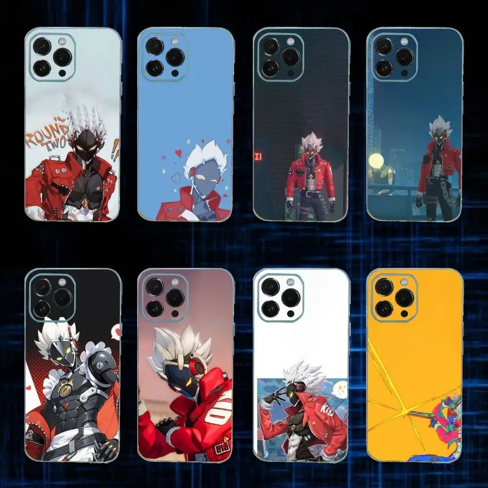 

B-Billy K-Kid ZZZ Phone Case For iPhone17,16,15,14,13,12,11 Plus,Pro Max Soft Transparent Cover