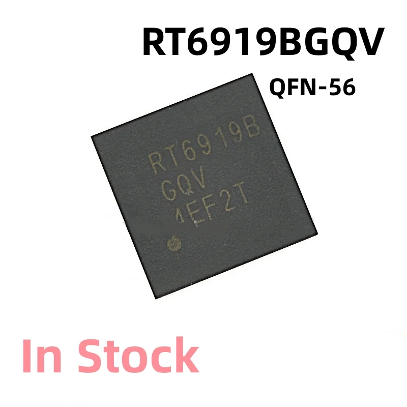 2PCS/LOT RT6919BGQV RT6919B  QFN-56 LCD chip In Stock