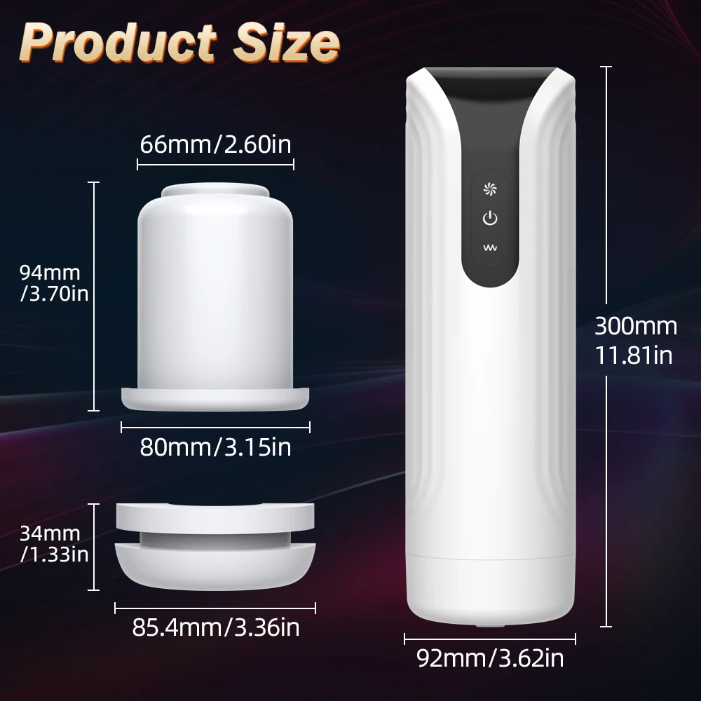 التلقائي ذكر الاستمناء كأس مضخة القضيب مع الجة والتدوير والتدفئة الكبار الضارب الكهربائية جيب كس الجنس لعب للرجال