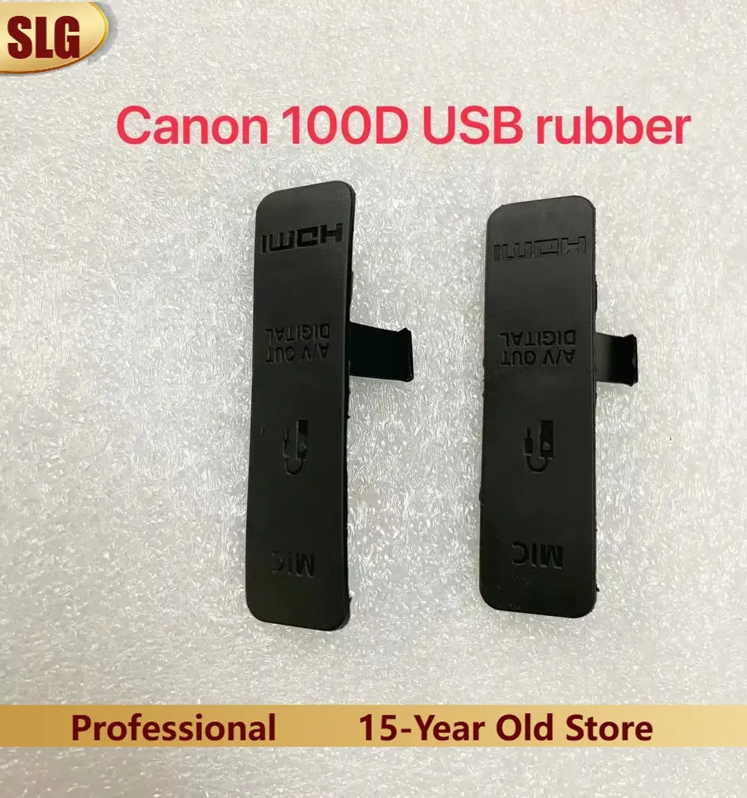 1 шт. новый USB/HDMI-совместимый вход постоянного тока/видеовыход резиновая нижняя крышка двери для цифровой камеры Canon EOS 100D запасная часть