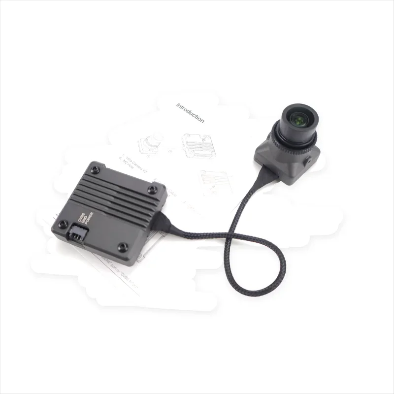 GenuinCADDX Telecamera FPV Infra V2Night Vision 0 Lux Nessuna luce 1500TVL Super WDR 131 °   Sensore kit VTX analogico FOV per corse di droni FPV