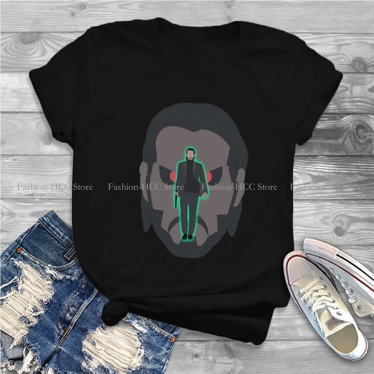 John Wick Movie Polyester TShirts Art Classic Distinctive Homme T Shirt Funny Tops