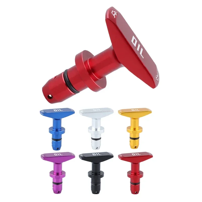 Universal Car Oil Dipstick Pull Handle Engine Oil Pullhandle Aluminum Billet Auto Replacement Modification Decoration