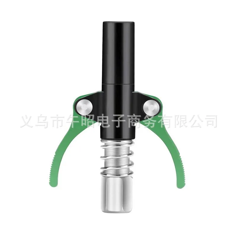 Lock Pliers Type High Pressure Oil Injection Nozzle, New Double Handle Self-locking Oil-tight Buckle Butter Gun Nozzle