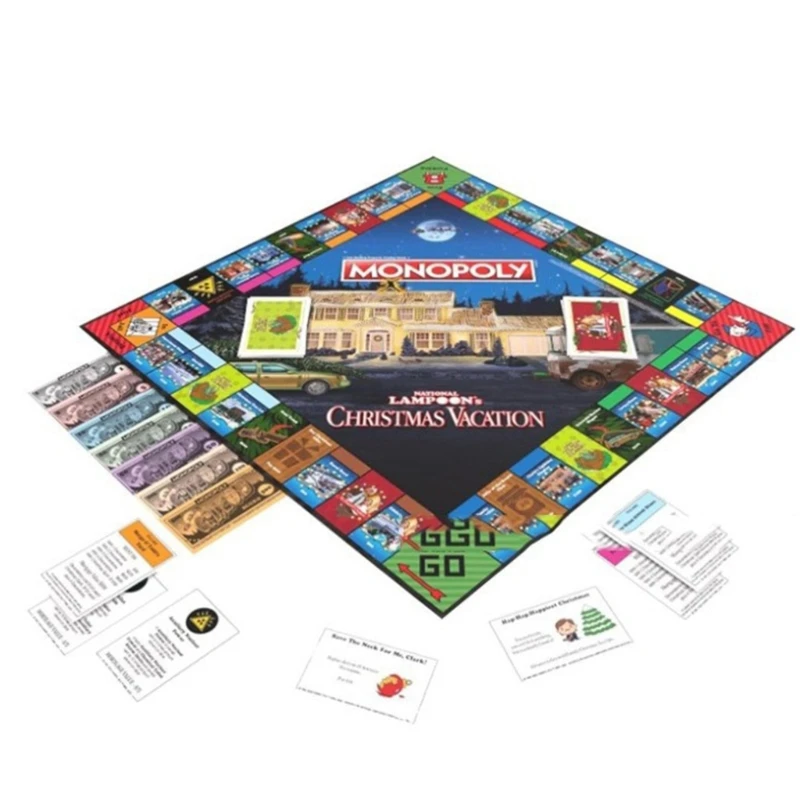 Christmas Vacation Theme Board Game Holiday Family Gathering Party Tabletop Game National Lampoons Board Game