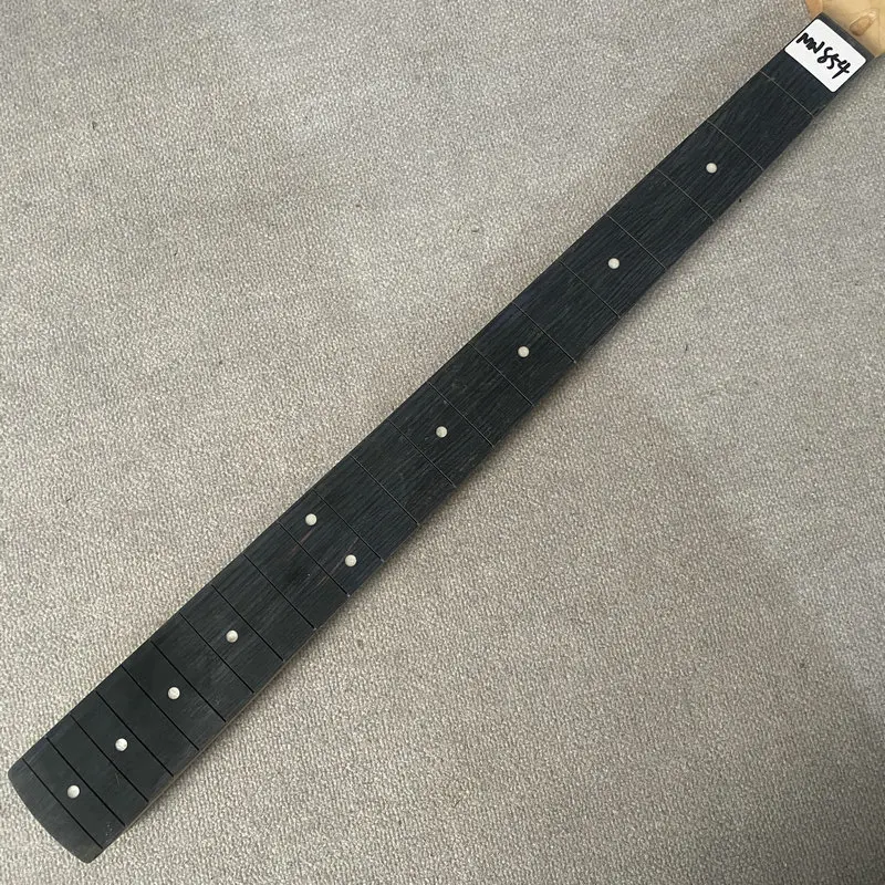 

MN854 ‌Unfinished 21-Fret 4-String Bass Guitar Neck - Maple & Tech Wood, Fretless, DIY/Replacement Part