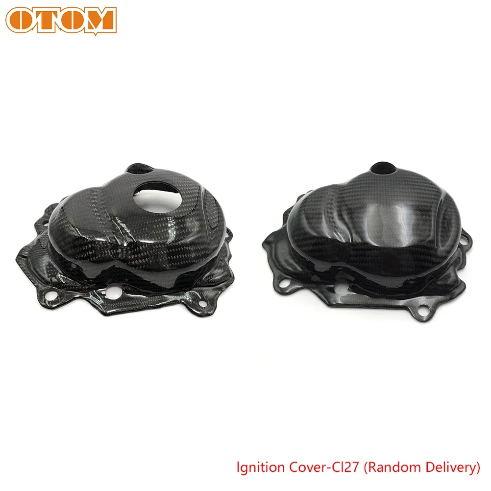 For WR450F 2012-2015 Motorcycle Clutch Ignition Cover Carbon Fiber Engine Guard YAMAHA Dirt Bikes Engine Protector
