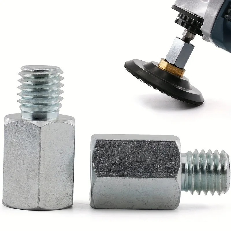 

1PcAngle Grinder Adapter – M14 Female To M10 Male, for Polishing Pads & Wire Brushes