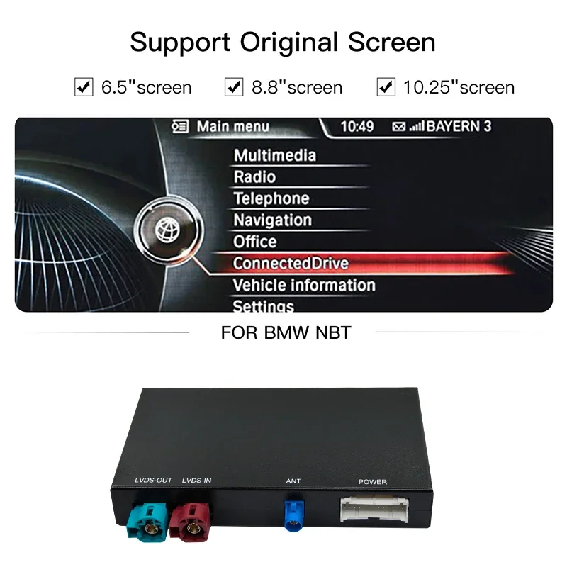 Wireless CarPlay for BMW NBT CIC System 1 2 3 4 5 6 7 Series X1 X3 X4 X5 X6 MINI F56 F15 F16 F25 F26 F48 F01 F10 F22 F20 F30 F32