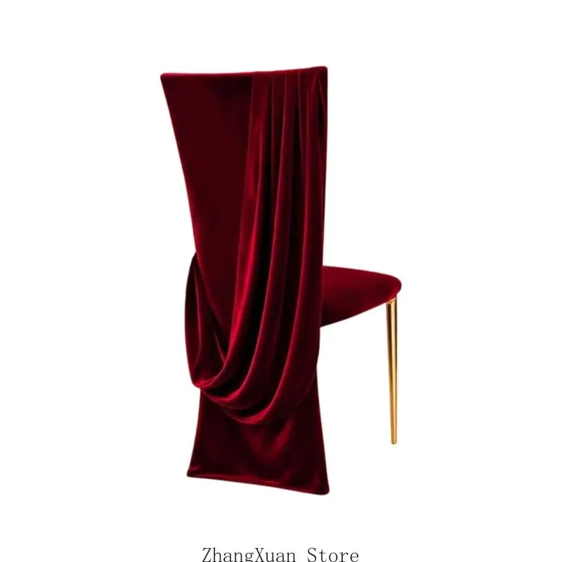 Stuhlvorhänge aus Polyester für Brautpartys, Jubiläen und elegante 3XUF – Detail 3