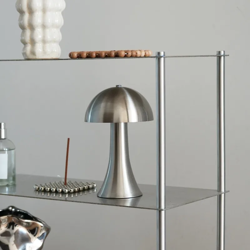 

Minimalist Aesthetic Night Light Mushroom Shape Decorative Lamp Modern Bedroom and Living Room Lighting Touch Switch Night Lamps