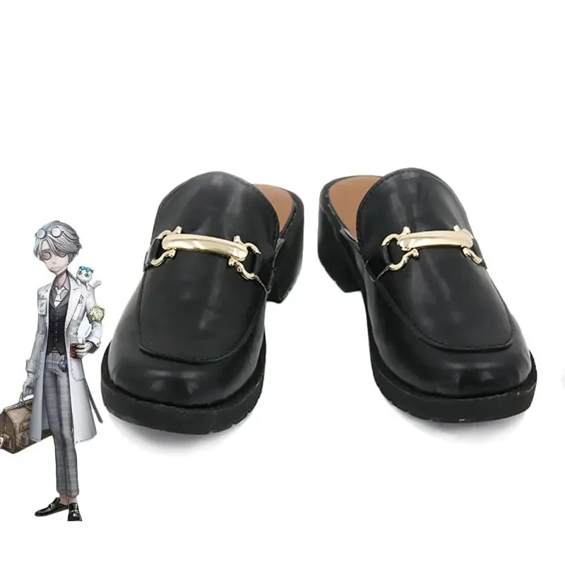 Game Identity V Embalmer Aesop Carl Cosplay Shoes Halloween Carnival Boots PU Shoes Vtuber Cosplay Props Custom Made