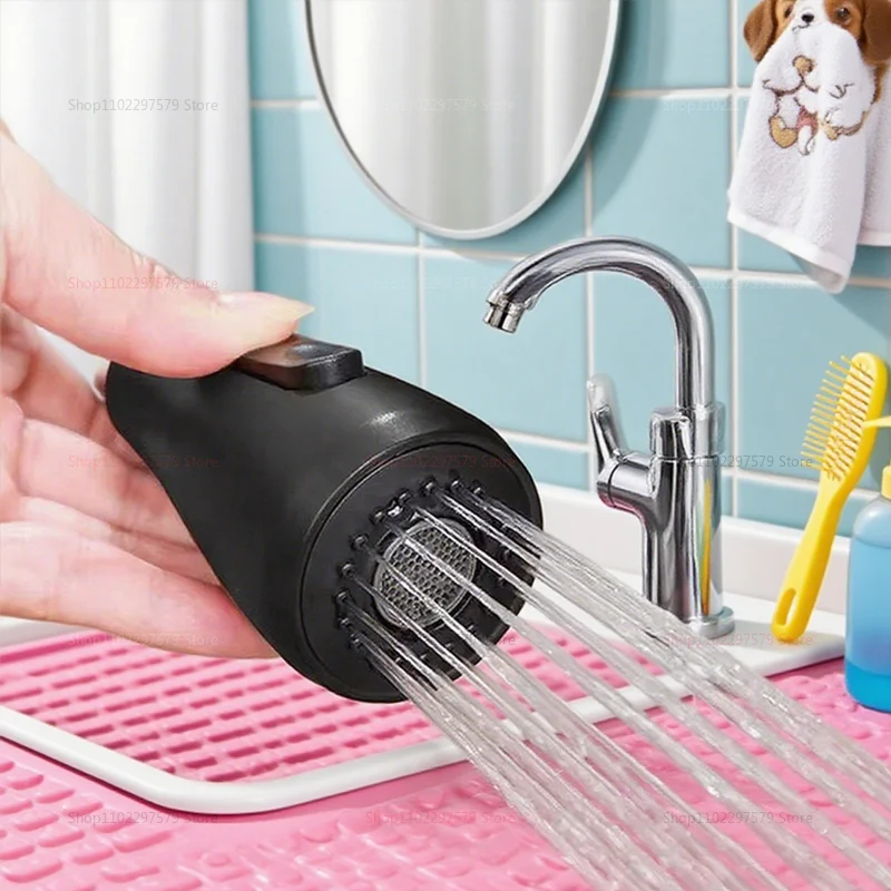 جديد صنبور المطبخ الفولاذ المقاوم للصدأ مع سحب رذاذ ثقب واحد 360 قطب بالوعة خلاط تدفق رأس رشاش دائم سهلة التركيب