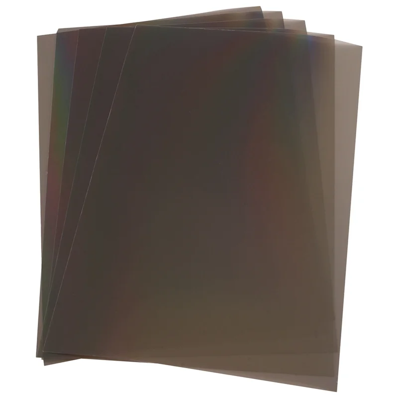 J1UL1N Folia Polaryzacyjna Liniowa LCD/LED Filtr Polaryzacyjny Arkusz Folii Polaryzacyjnej Do Fotografii Polaryzacyjnej 5 SZTUK