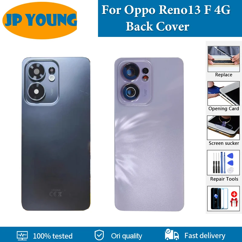 AAA+ Akkudeckel für Oppo Reno13 F 4G Rückabdeckung CPH2701 Rückgehäuse für Oppo Reno 13F 4G Rückseite Ersatzteile