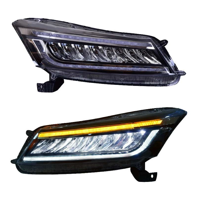 

For Honda Accord 8th Gen 2008 2009 2010 2011 2012 Auto Parts LED Head Lights Headlights Front Lmap Upgrade Headlamp DRL