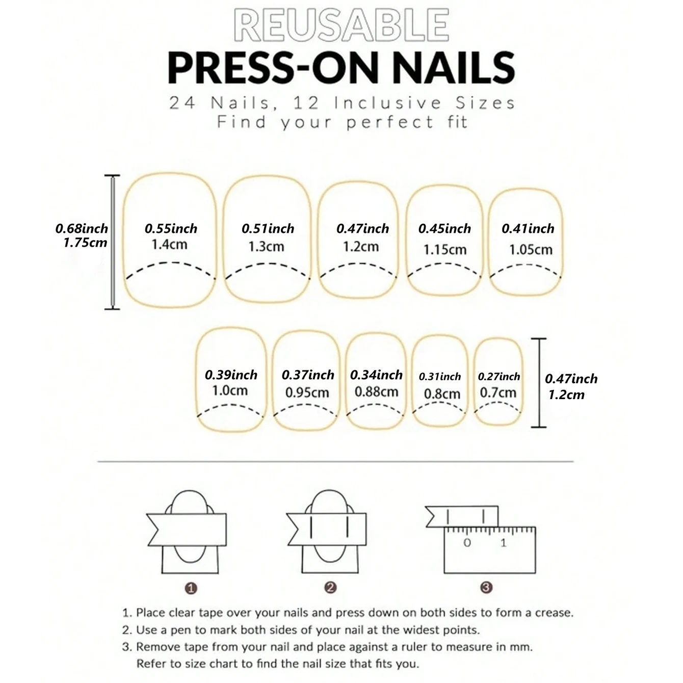 أظافر عيد الميلاد 24 قطعة عيد الميلاد قصيرة مربع الأظافر وهمية الفرنسية الأحمر الأظافر ثلج بريق الفضة ندفة الثلج الكل على الأظافر #3