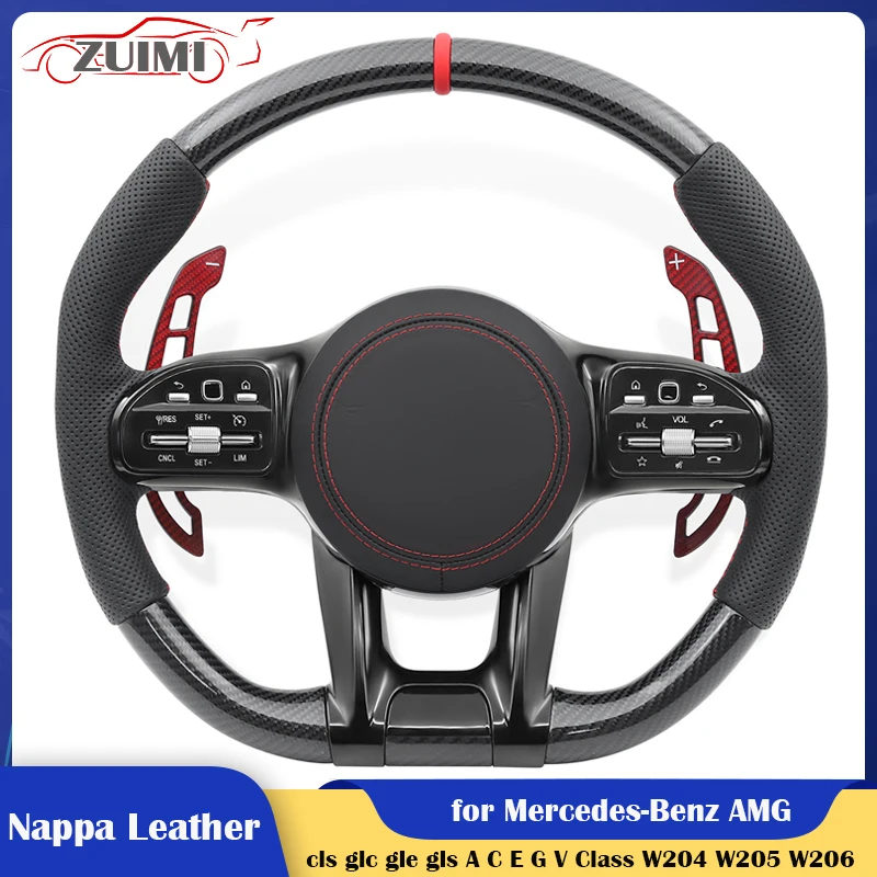 

Car Steering Wheel for Mercedes-Benz AMG A-Class B-Class C-Class E-Class S-Class Full Series W204 W205 W207 W211 W212 W213 W221