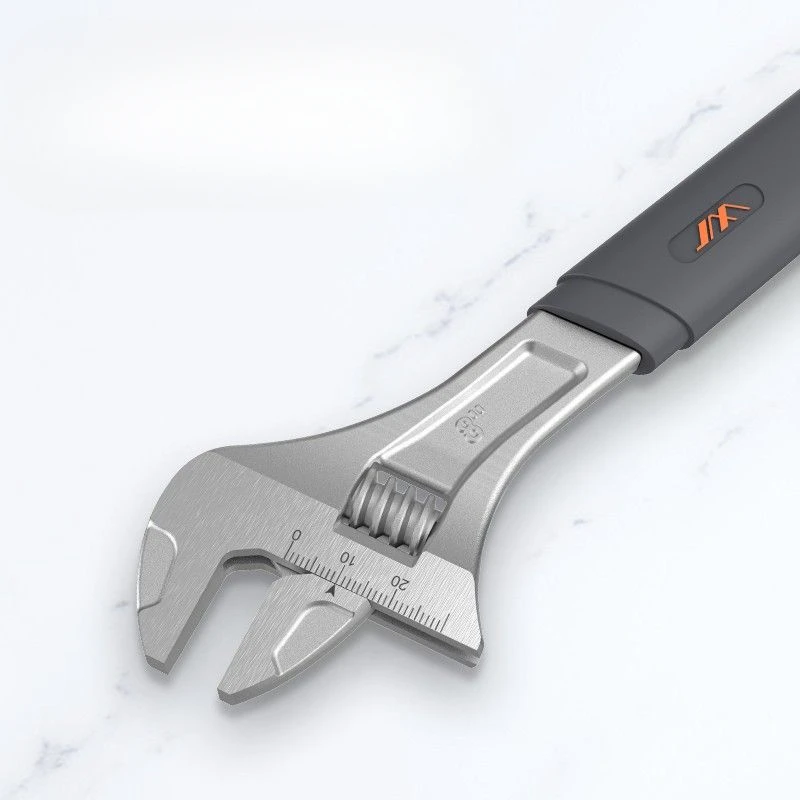 

Multi-functional large opening small short handle high carbon steel rust-proof adjustable wrench Torque tool wrench