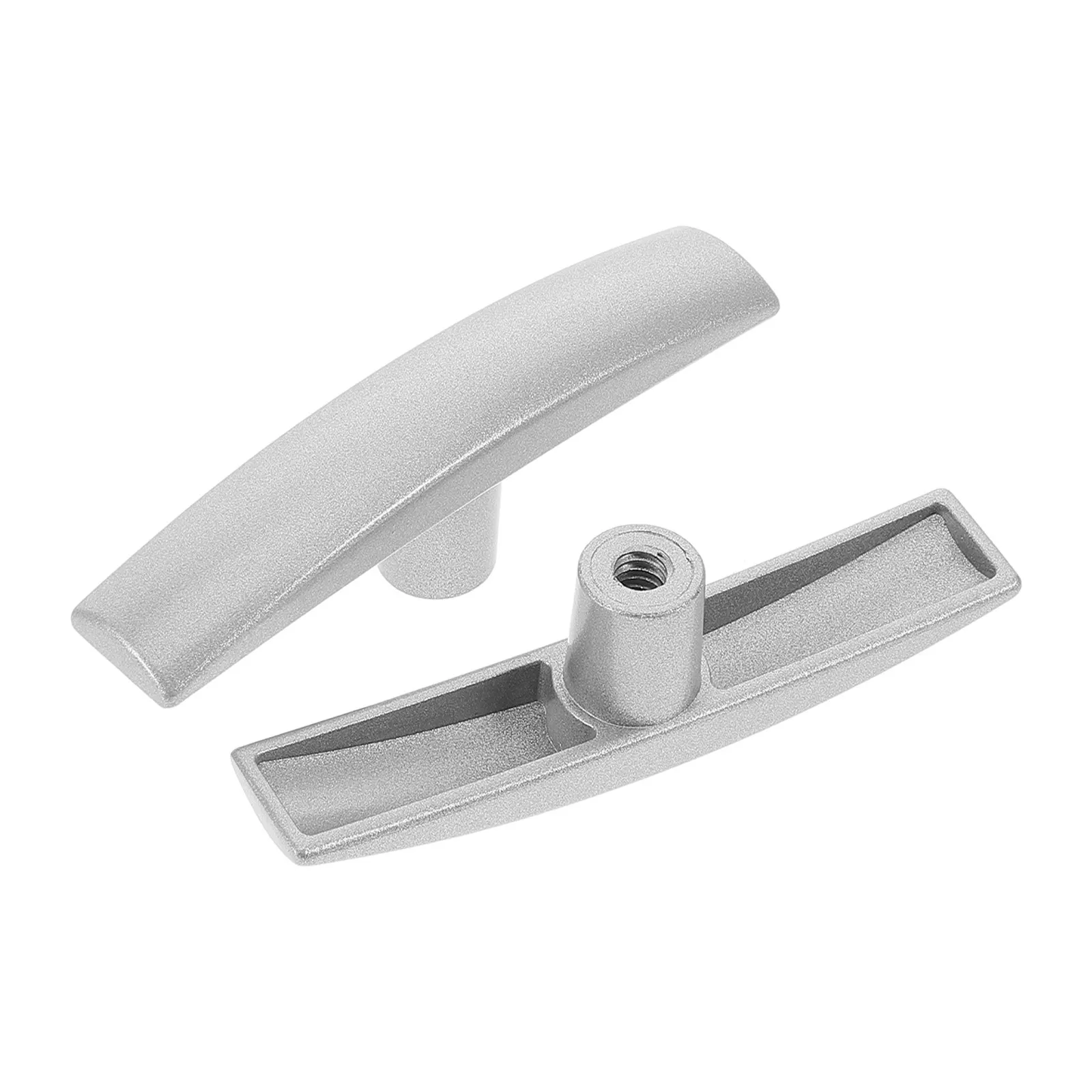 

2pcs Aluminum T-shaped Handle for Waste Valve Replacement RV Sewer System Tank Water Valve Accessories Ball Lever