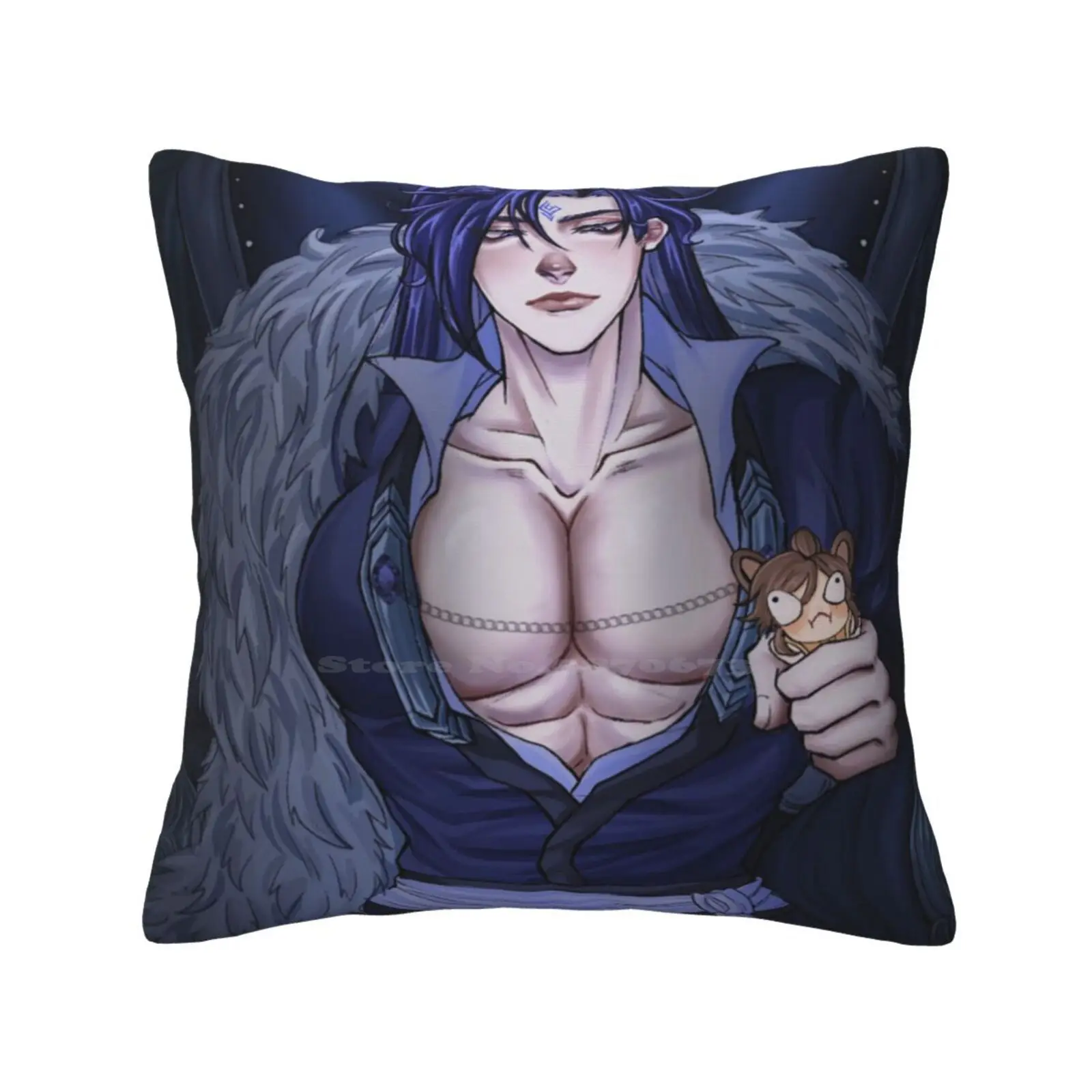 Mobei-Jun Home Sofa Car Cushion Cover Pillowcase The Villians Self Saving System Svsss