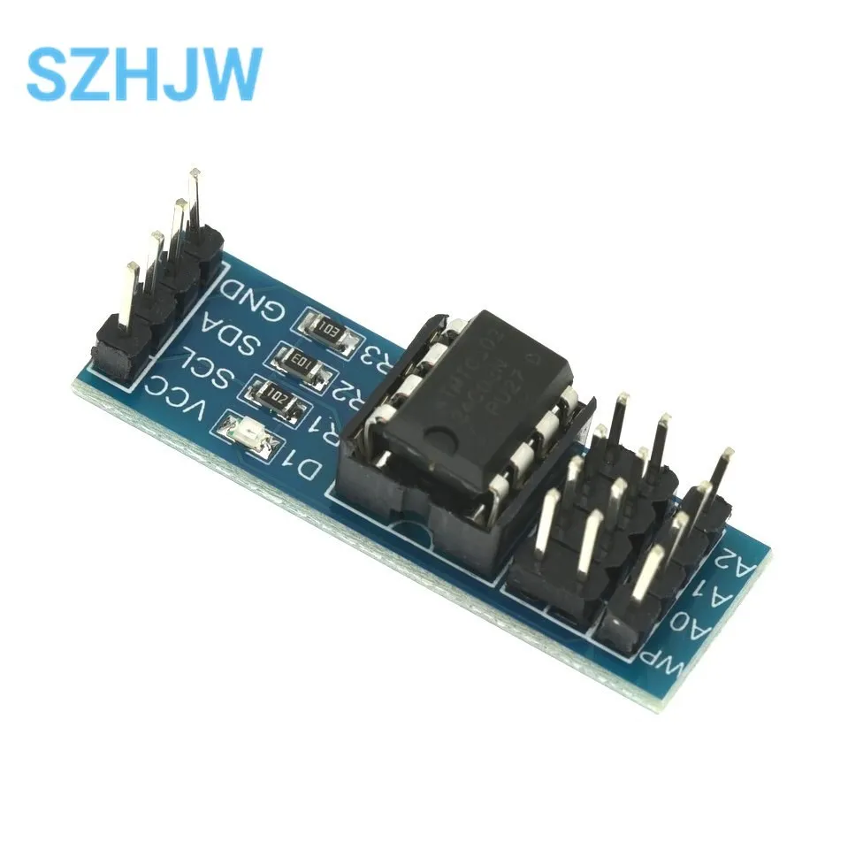 AT24C256 Serial EEPROM I2C Interface EEPROM Data Storage Module AT24C02 AT24C04 AT24C08 AT24C16 AT24C32 AT24C64 AT24C128