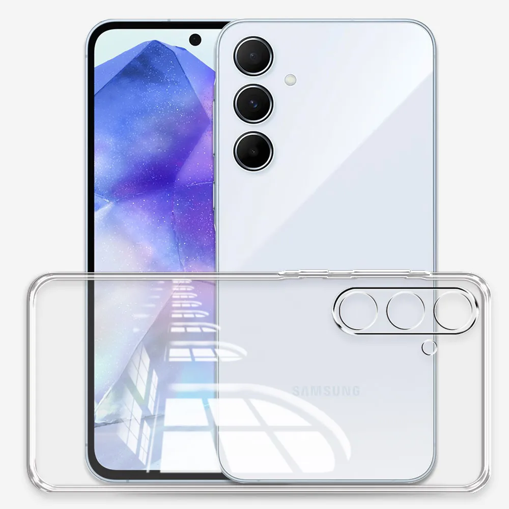 For Samsung M55 Case Clear Soft Silicone Cover Phone Cases For Samsung M15 Clear Shockproof Coque For Samsung Galaxy F15 Fundas