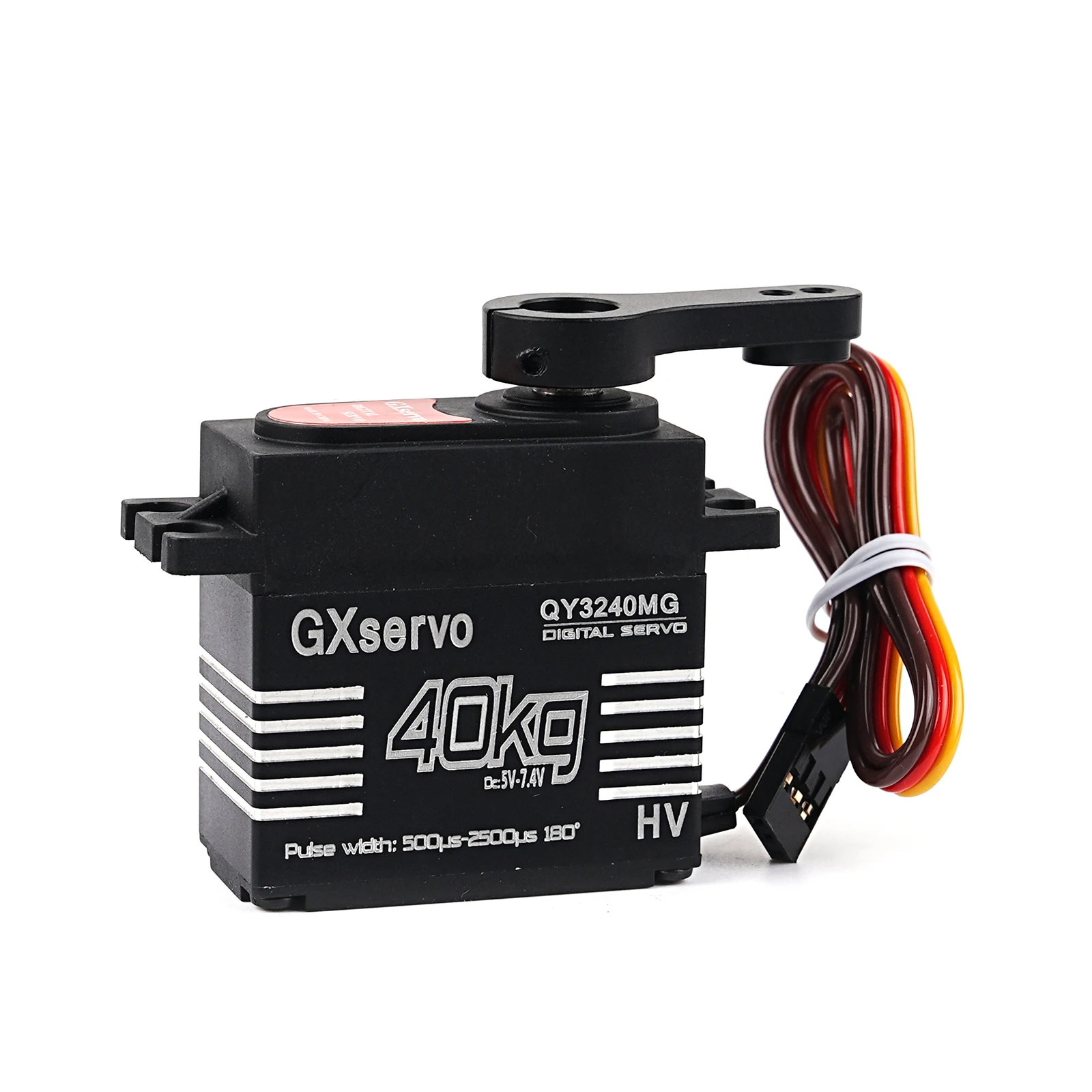 40 كجم أجهزة رقمية 5.0-7.4 فولت YP3240MG محرك شبه معدني عزم دوران عالي 180 ° Ip67 الذي يتم التحكم فيه بزاوية لزاحف 1:8 1:10 TRX6 Scx10 RC #3