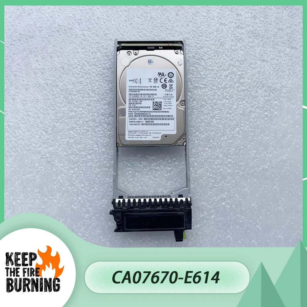 For Fujitsu HDD CA07670-E614 900G 10K 2.5‘’ SAS DX100 S3 Hard Disk