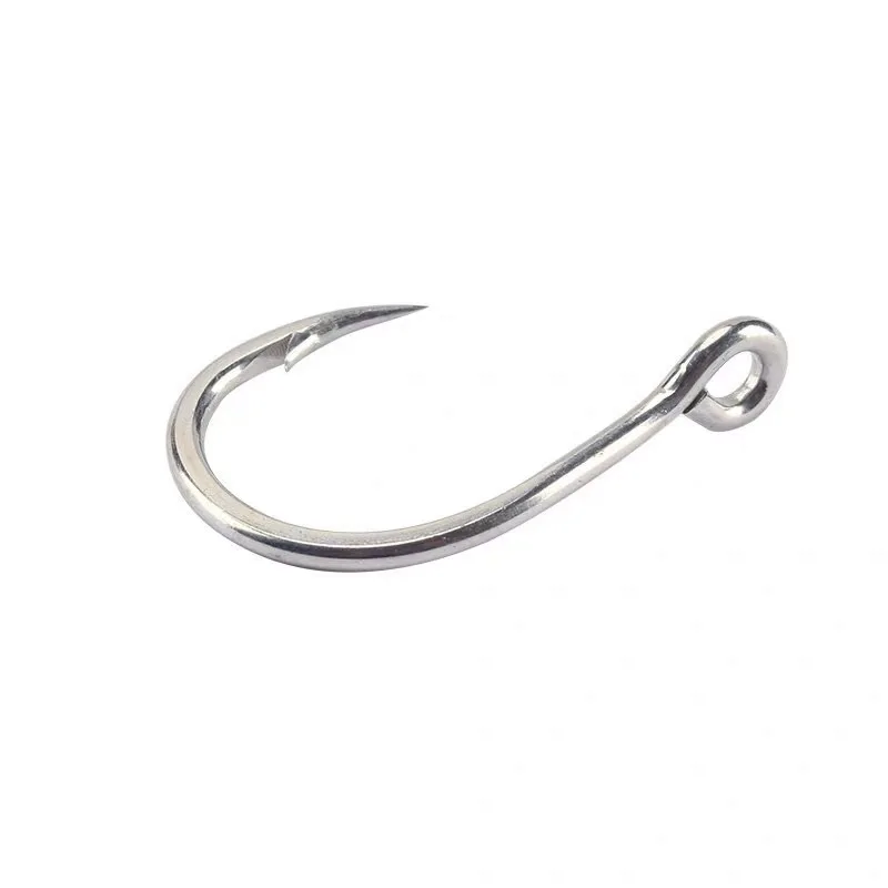 Mustad 10881 Fishing Hooks Super Strong 1/0 3/0 5/0 7/0 9/0 11/0 High Carbon Steel Saltwater Assist  Jigging Hook