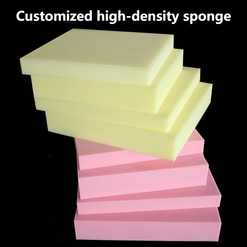 Custom Cut High-Density Foam Cushions 70H/90H Firm Replacement Sofa Inner Core Pad, Round, Cylinder, Curved Backrest Support