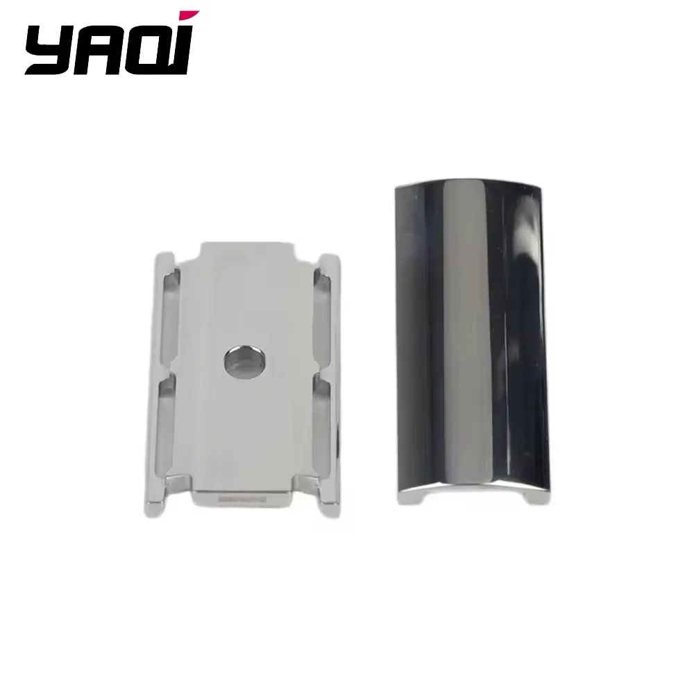 Yaqi Sentinel Ssp Double Edge Safety Razor for Men 316 Stainless Steel Polished Head with 1.35mm Blade Gap