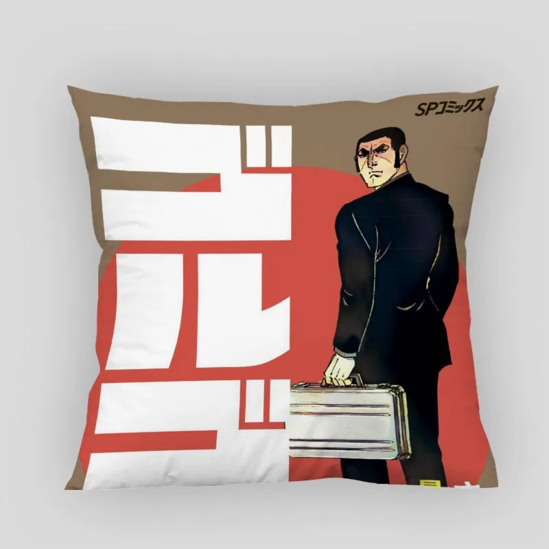 Musife Golgo Pillowcase Custom Square Pillow Cover Case Zipper Pillowcase 35*35,40*40,45*45cm Drop Shipping