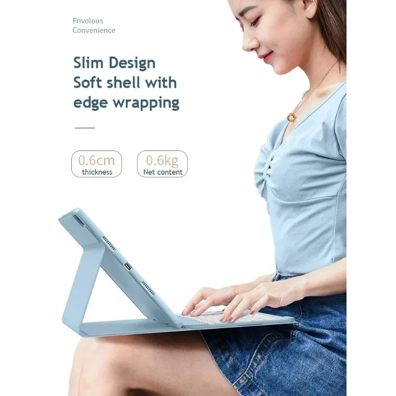 WINCHKING Custodia con tastiera per Xiaomi Redmi Pad 2 11 2025/Redmi Pad SE 2023 | Custodia rimovibile con portapenne, tastiera Bluetooth magnetica per tablet Xiaomi Redmi Pad 2, layout QWERTZ, rosa WINCHKING Custodia con tastiera per Xiaomi Redmi Pad 2 11 2025/Redmi Pad SE 2023 | Custodia rimovibile con portapenne, tastiera Bluetooth magnetica per tablet Xiaomi Redmi Pad 2, layout QWERTZ, rosa