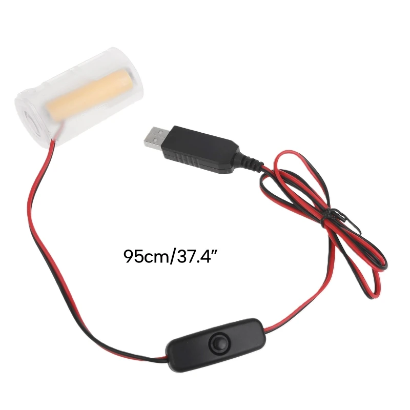 alimentação bateria manequim usb para 4.5v lr20 d bateria elimina linha dropshipping