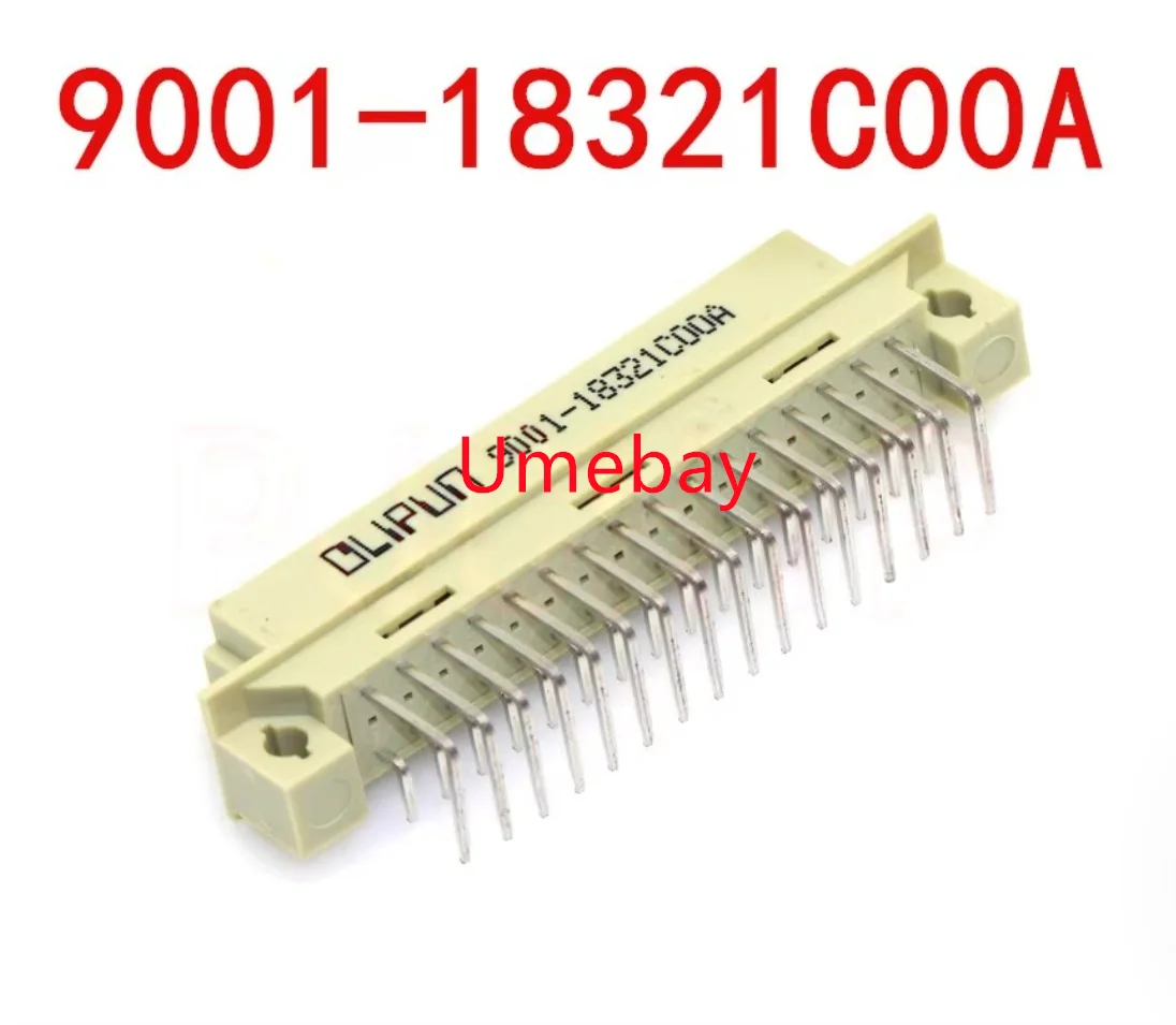10 pieces. European socket 232 connector bent pin female socket 3 * 16P 32P 9001-18321C00A 2.54MM