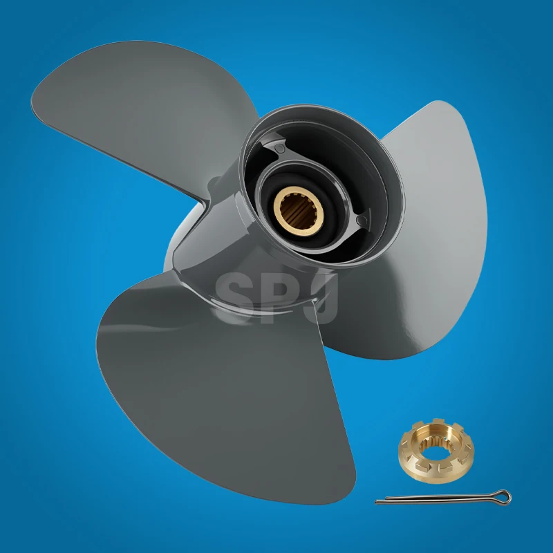 Outboard Propeller for Honda 60HP 75HP 90hp 115hp 130hp 14x11 Marine Engine Boat Aluminum Alloy Screw 3 Blade 15 Spline