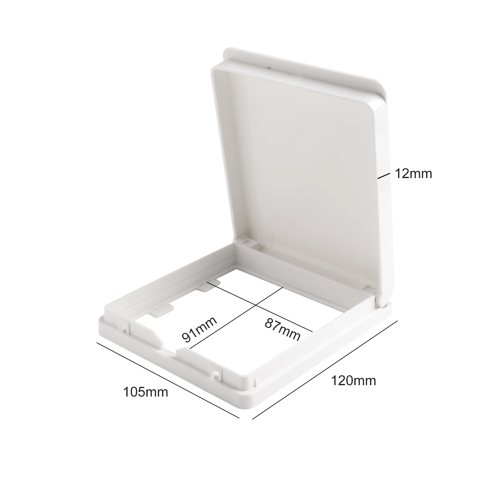 Farm Usage Courtyard Protection 90*90*10mm Waterproof Cover Socket Cover For Bathroom Protection High-quality Plastic