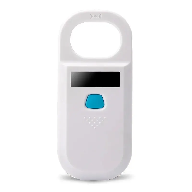 Portable 134.2KHz Animal RFID Identificacion Reader EMID FDX-B125KHz Pet Cat Fish Dog Cow Sheep Ear Tag Microchip Scanner