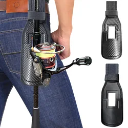 FLYSAND Fishing Rod Holder Organizer Hands Free Carrier Fish Tackle Pole Waist Storage Bag Pesca Iscas Fishing Tools