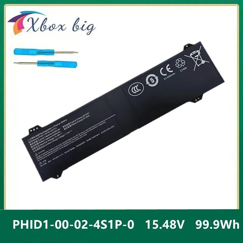 

PHID1-00-02-4S1P-0 15.48V 6450mAh 99.9Wh Battery for Mechrevo Yilong 15 Pro WuJie 15X Blizzard laptop battery