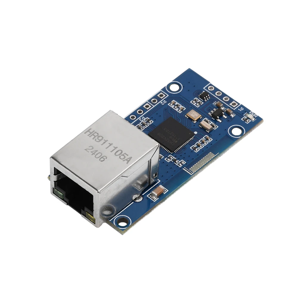 CH32V208 Serial to Ethernet Module TTL Network Transparent Transmission Development Board